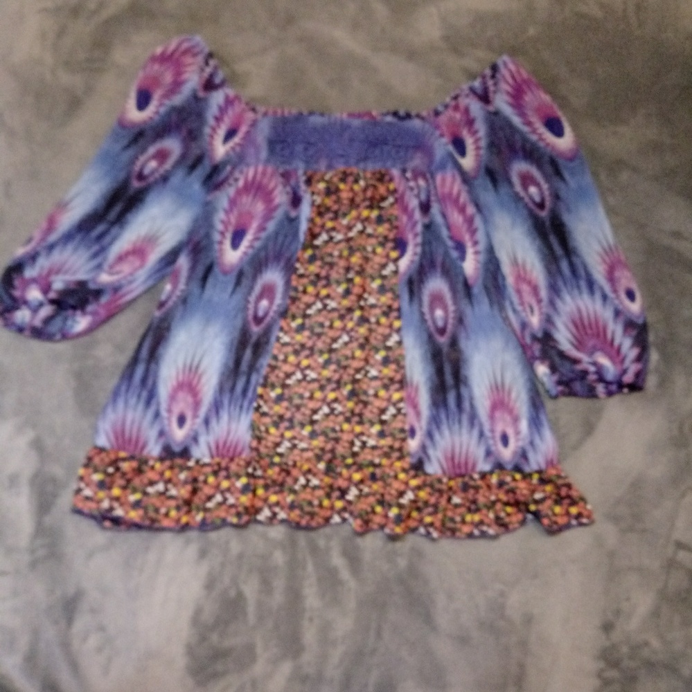Loose Purple Blouse